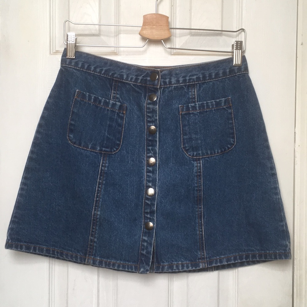 BDG Jean Skirt